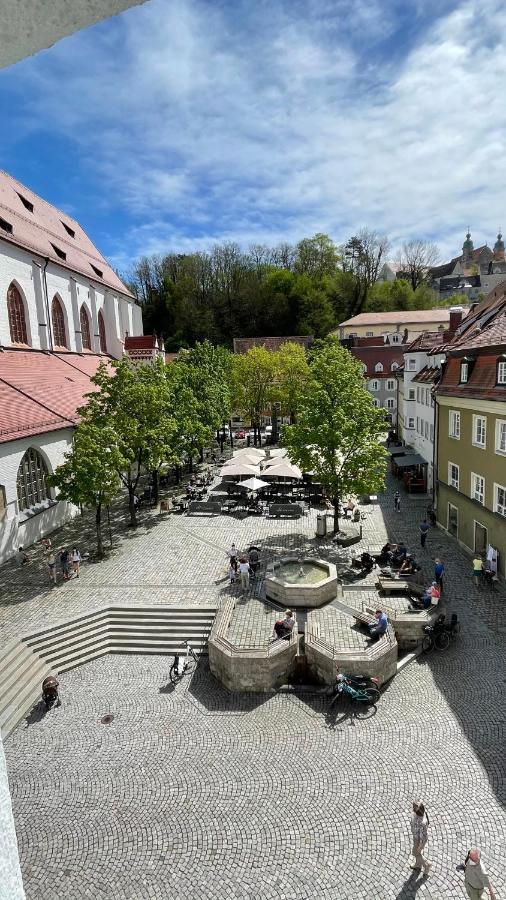 3 Zimmer Ferienwohnung Hellmairs Landsberg am Lech Buitenkant foto