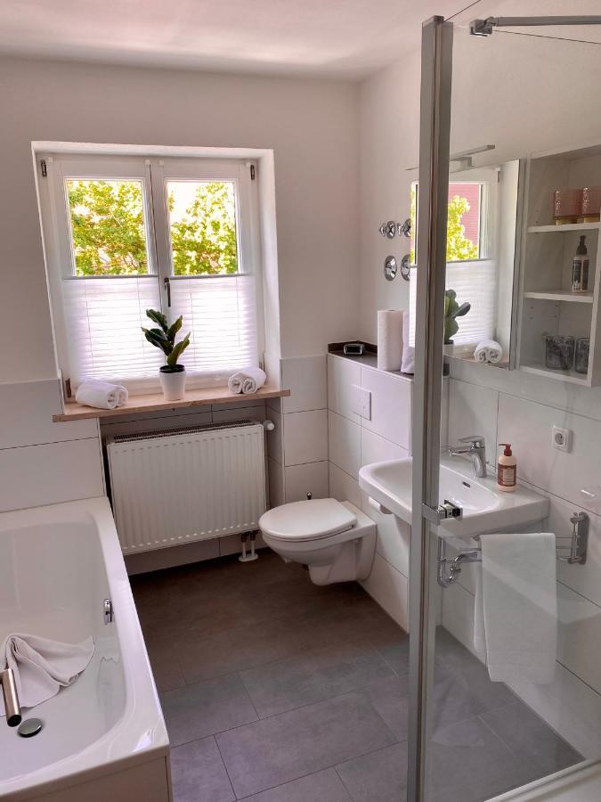 3 Zimmer Ferienwohnung Hellmairs Landsberg am Lech Buitenkant foto